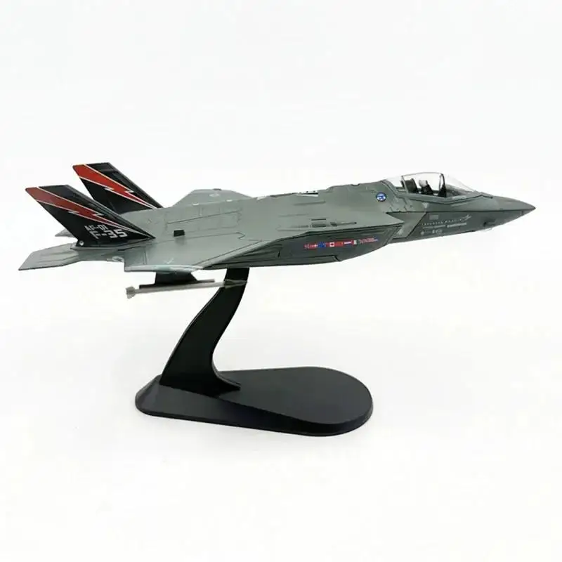 1/72 Acale USAF F35 F-35A Lightning II Kampfflugzeug Flugzeug Druckguss Legierung Metall Modell Spielzeug Für Sammlung-Flug Modus