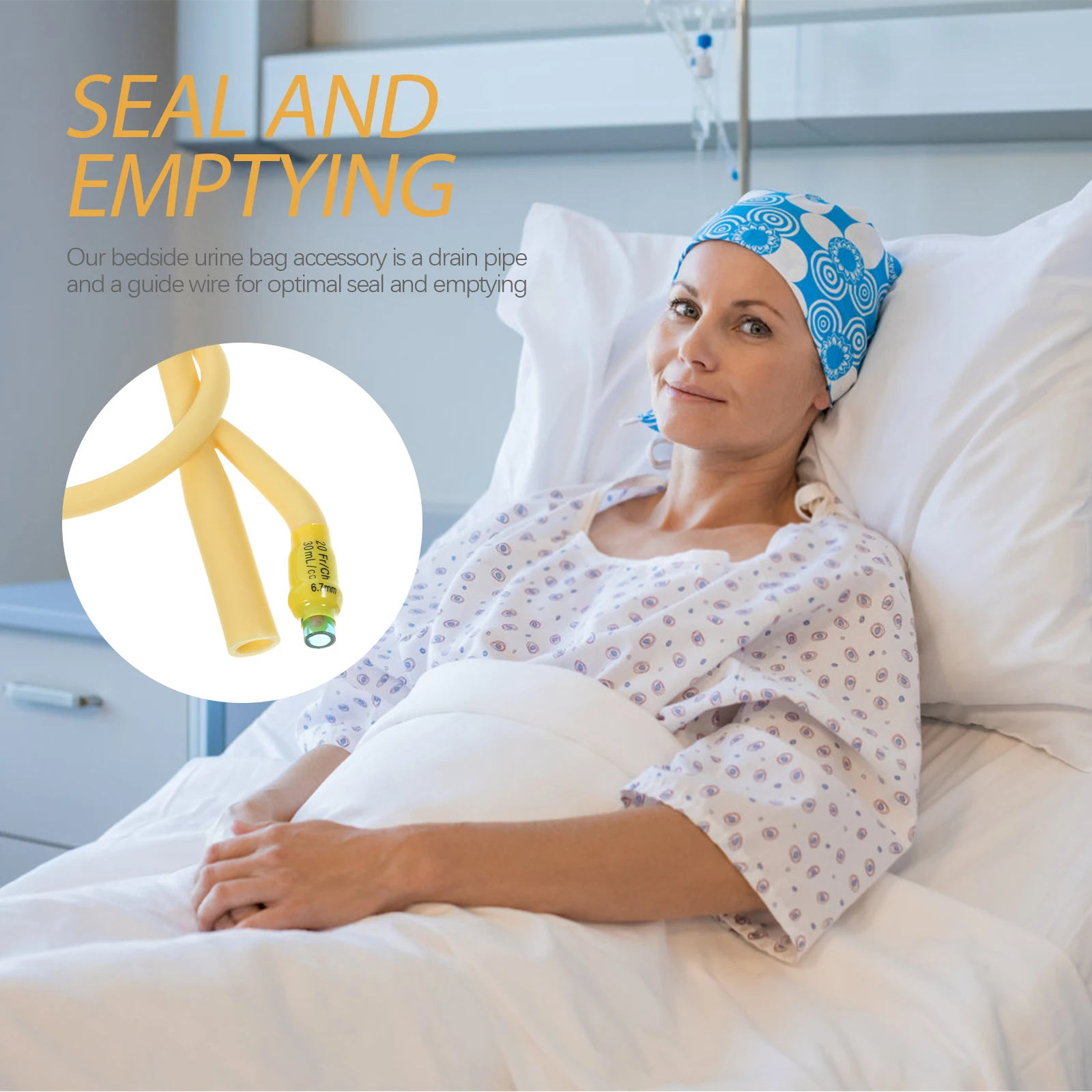 

12 Pcs Urinary Catheter Urethral Tube Probe Disposable Catheters Dual-chamber Urine