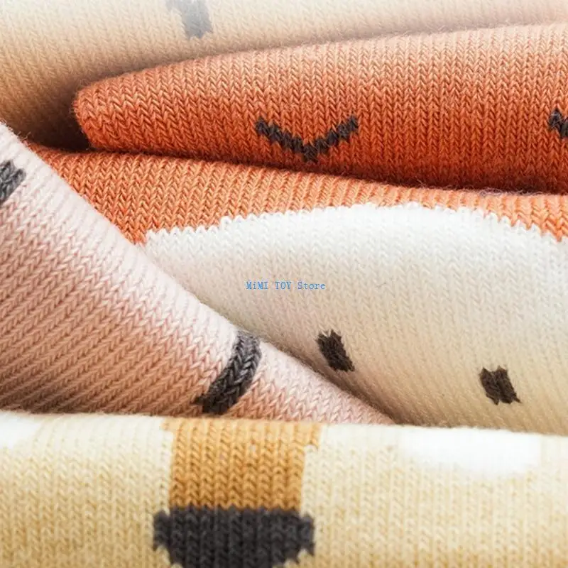 

24BE Cartoon Print Toddlers Socks Baby Socks Anti Slip with Anti Skid Bottom