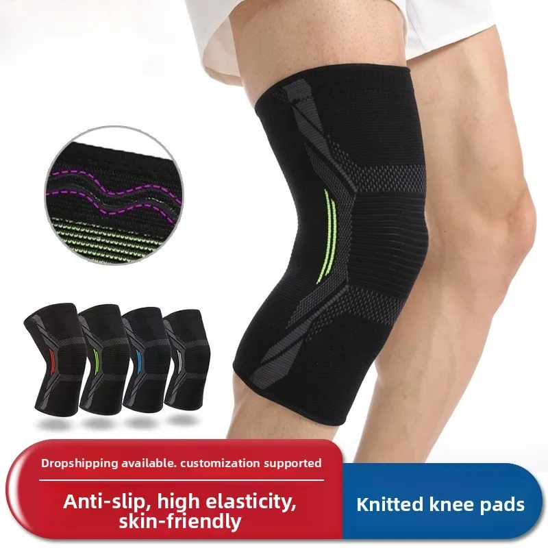 أكمام ركبة كرة السلة للرجال - دعم الركبة الصيفي الرقيق، حزام الرضفة، واقي مفصل الركبة للجري، الرياضات الخارجية