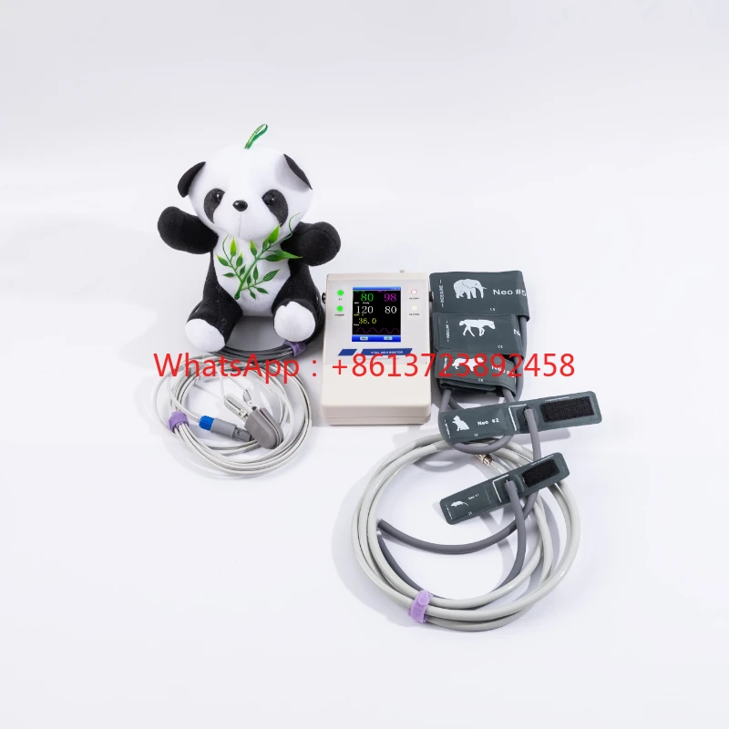 2.8 inch TFT touchscreen Veterinary SpO2 oximetro puls fingertip oximeters oxi meter handheld pulse oximeter