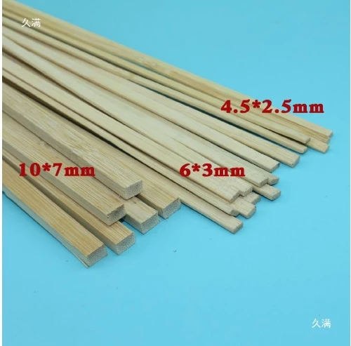 

10pcs Diy Making Kit Bamboo Sticks Kite Support Rods Lantern Craft Supplies Making Unfinished Bamboo Strips Outdoor Kite