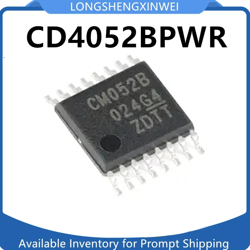 1PCS  CD4052BPWR CM052B CD4052BPW TSSOP16 Original Analog Switch Chip