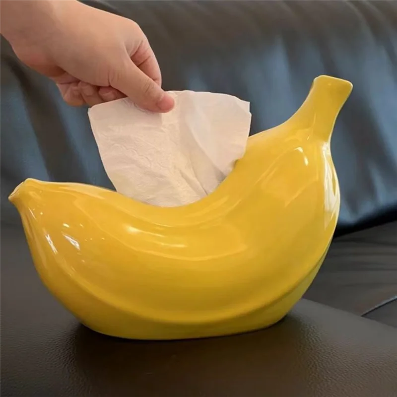 

Лучшая банановая коробка для салфеток, держатель для салфеток, держатель для салфеток для гостиной, обеденный стол, аксессуары для домашнего интерьера для спальни