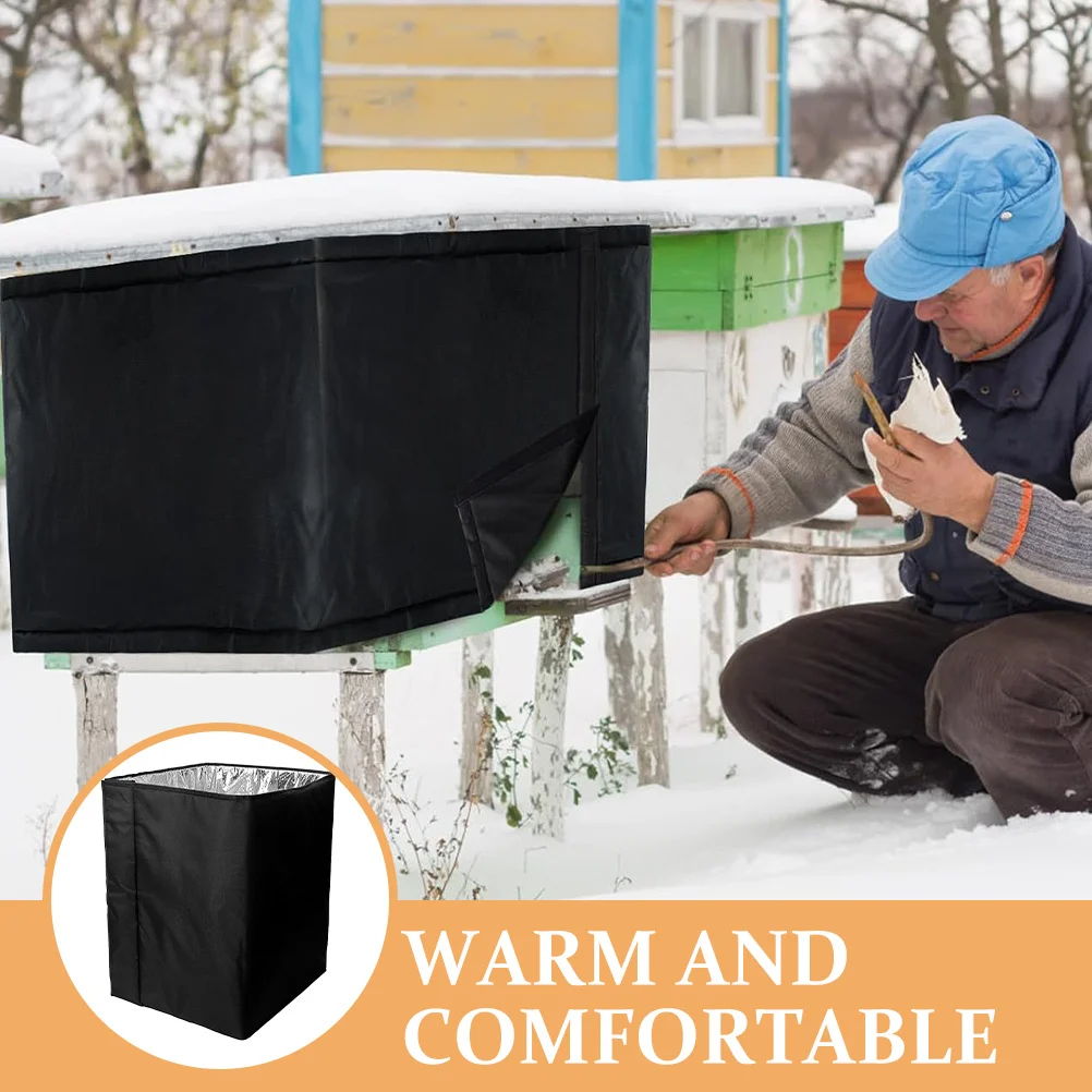 

Honeycomb Outdoor Beehive Protective Cover Oxford Cloth Warm Sleeve Garden Beehive Winter Insulation Wrap Bee Hives Wrap