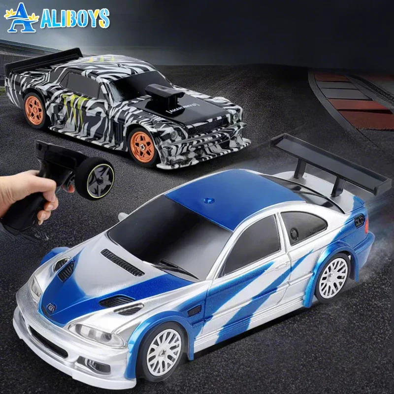 

1:43 RC Drift Car 2.4G Мини-пульт дистанционного управления Трюк-автомобиль Настольный гоночный автомобиль Модель со светом Игрушка для мальчика Детские рождественские подарки