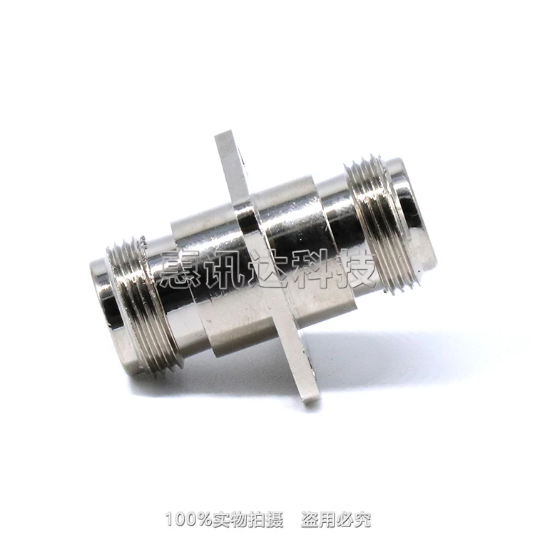 N-75KKF N-KKF75 Ohm, all-copper connector L16-KKF with four-hole flange fixed N-KFK