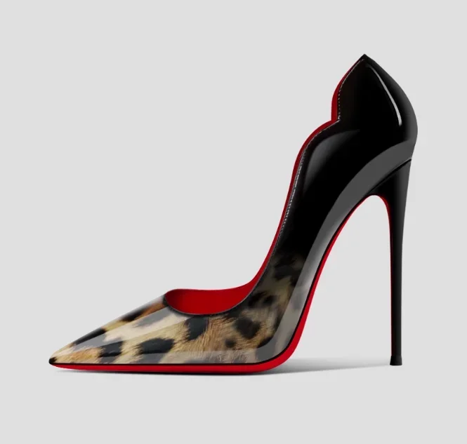 Leopard Black 12cm