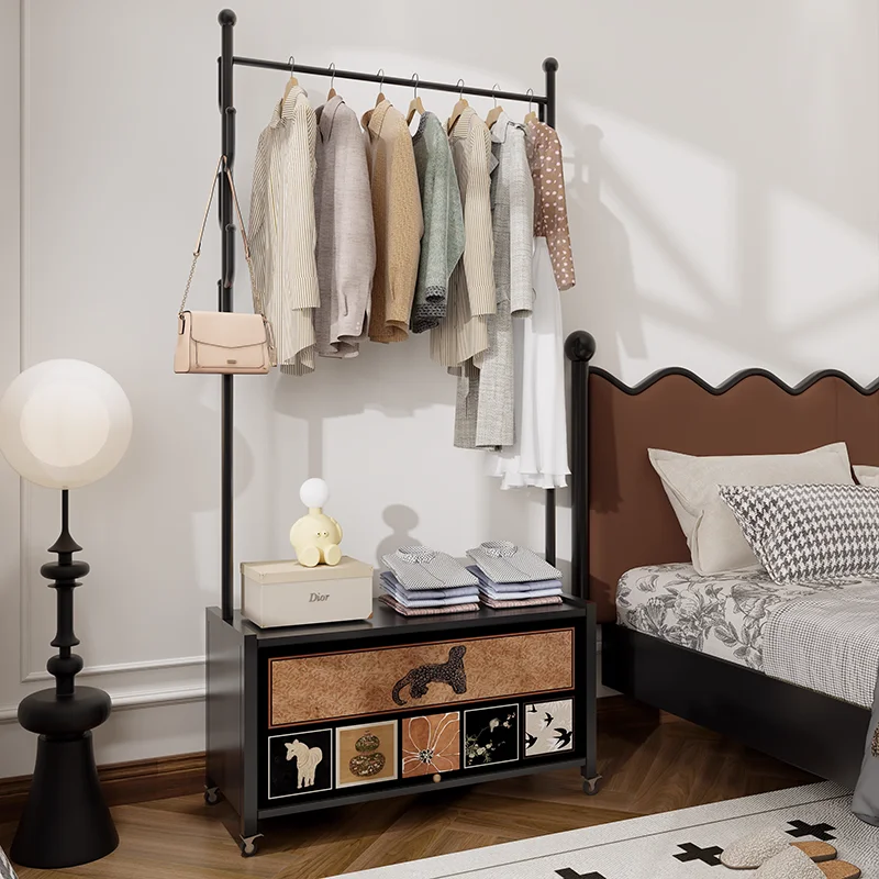 رفوف المعاطف المعدنية تخزين الملابس الدائمة المنظم فتح غرفة المعيشة الفاخرة معطف رفوف معلقة Perchero أثاث المنزل