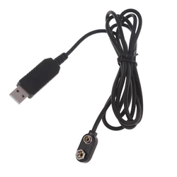 9V Battery Eliminators USB Cable 9V Converter Power Regulator Line for Multimeter Microphone Toy Remote Control DropShipping