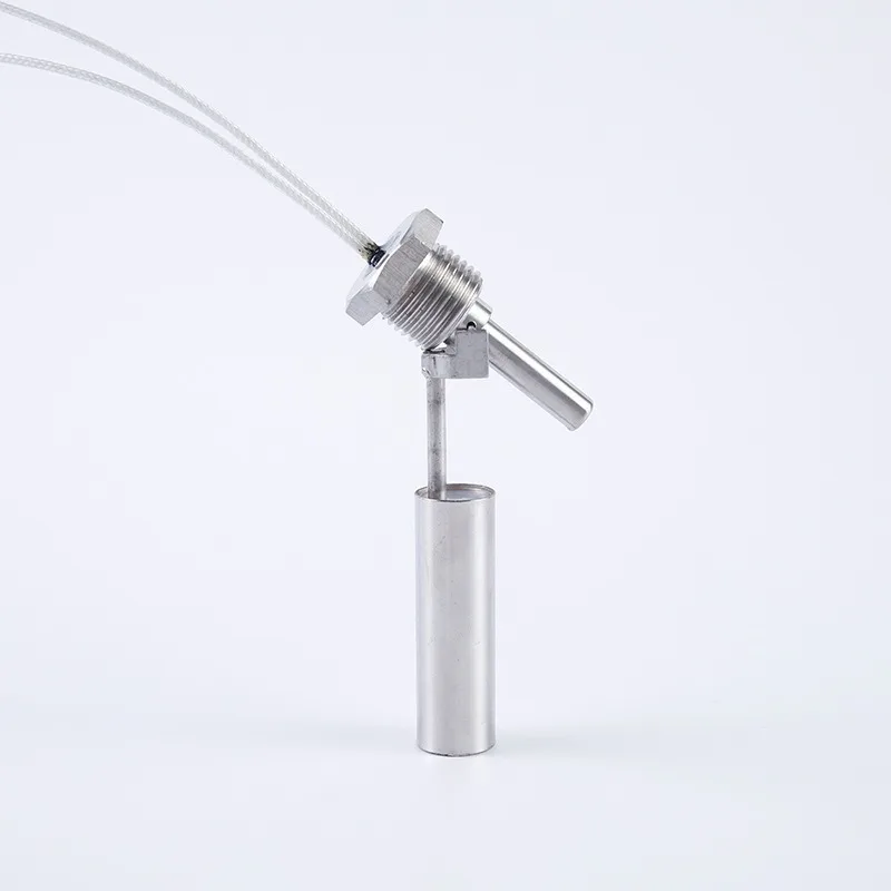 Side Mount Duckbill Float Switch, Stainless Steel High Temperature Water Level Sensor Liquid Level Controller for Water Tank