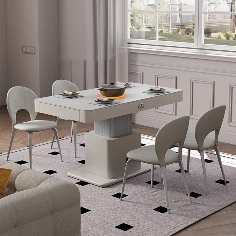 

For Adjustable Decoration Coffee Table Luxury Modern Living Room Side Table Designer Dinner Writing Mesa Auxiliar Home Furniture