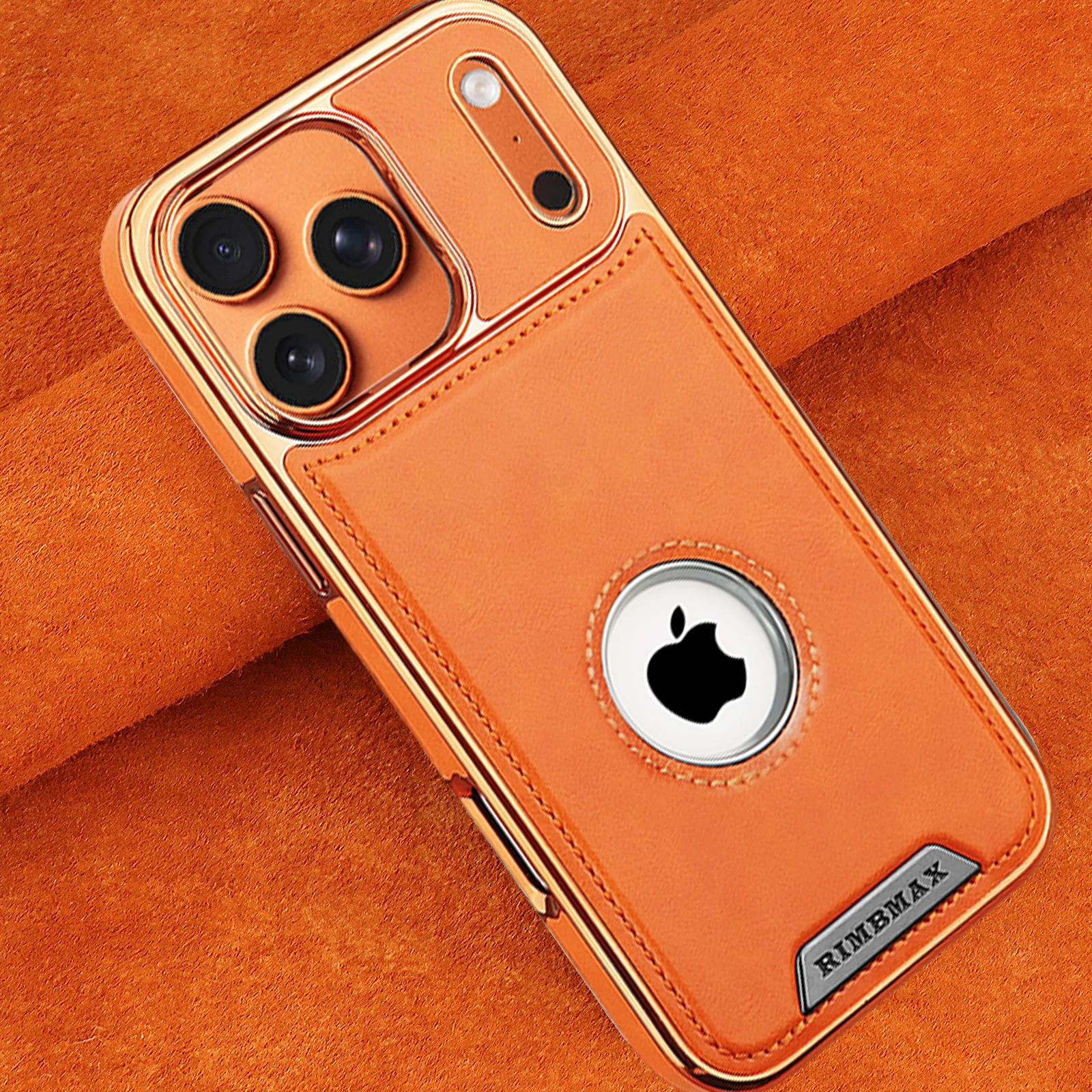 Luxuriöse, starke magnetische Leder-Handyhülle, für iPhone 17 16 Pro Max 16E 15 Plus 14 13 Magsafe Schutzhülle, stoßfeste Abdeckung