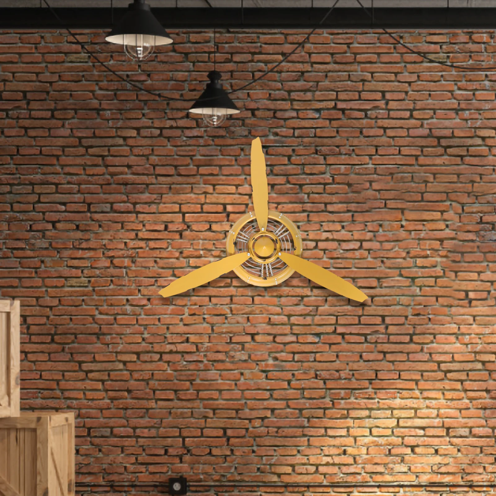 

Retro Airplane Head Wall Decoration Vintage Pendant Decorative Home Accessories