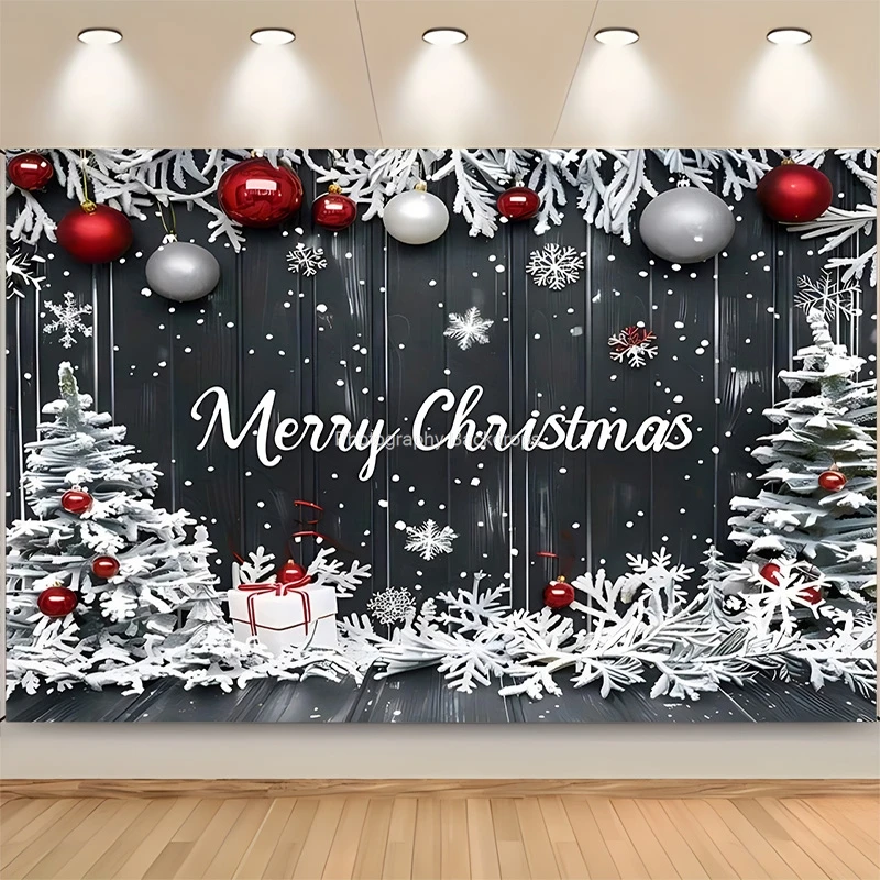 ZHISUXI Nativity Scene Manger Photography Backdrops Props Christmas Day Fireplace Birth of Jesus New Year Background RD-19