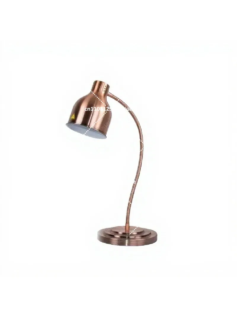 Commercial Buffet Heating Lamp Double Head Food Warmer Insulation Station for Catering