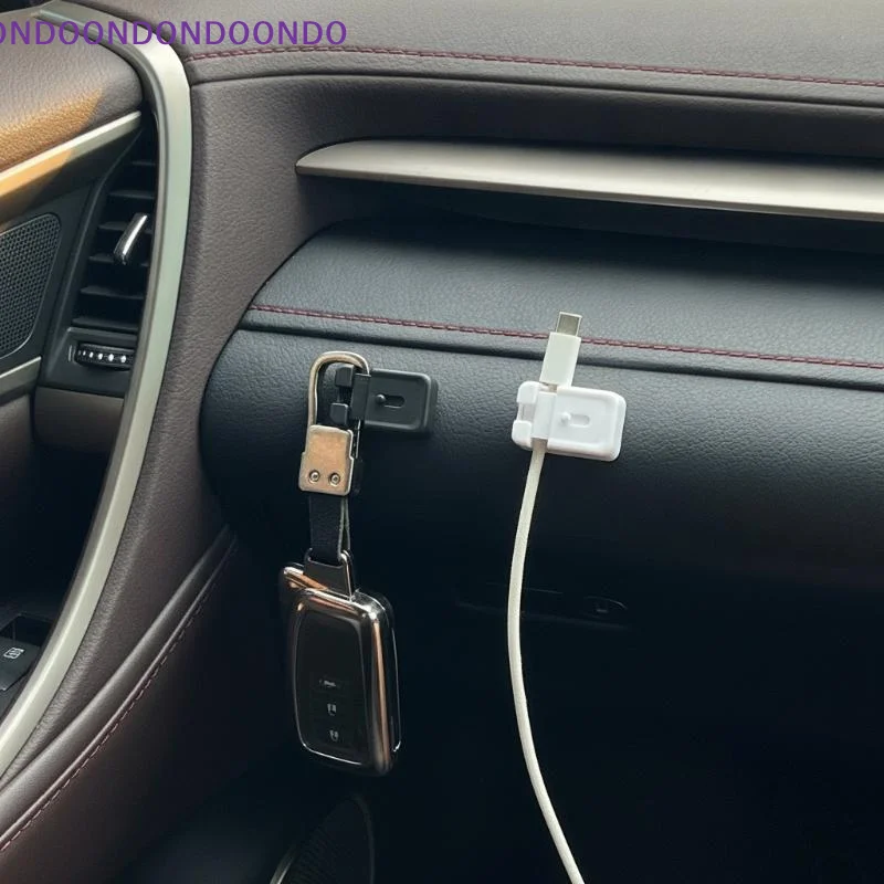 1Pcs Flexible Cable Management Cord Clips Plastic Cable Organizer USB Data Cable Winder For Mouse Headphone Car Wire Holder