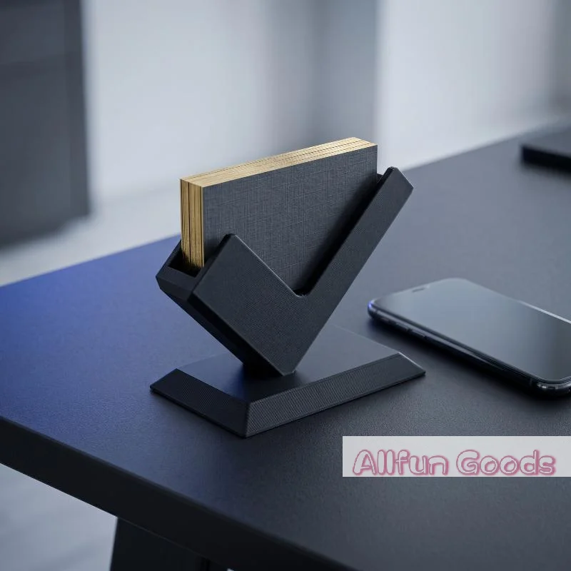 Industrial Style Creative Business Card Storage Rack Desktop Business Card Display Rack Office Decoration Business Card Rack