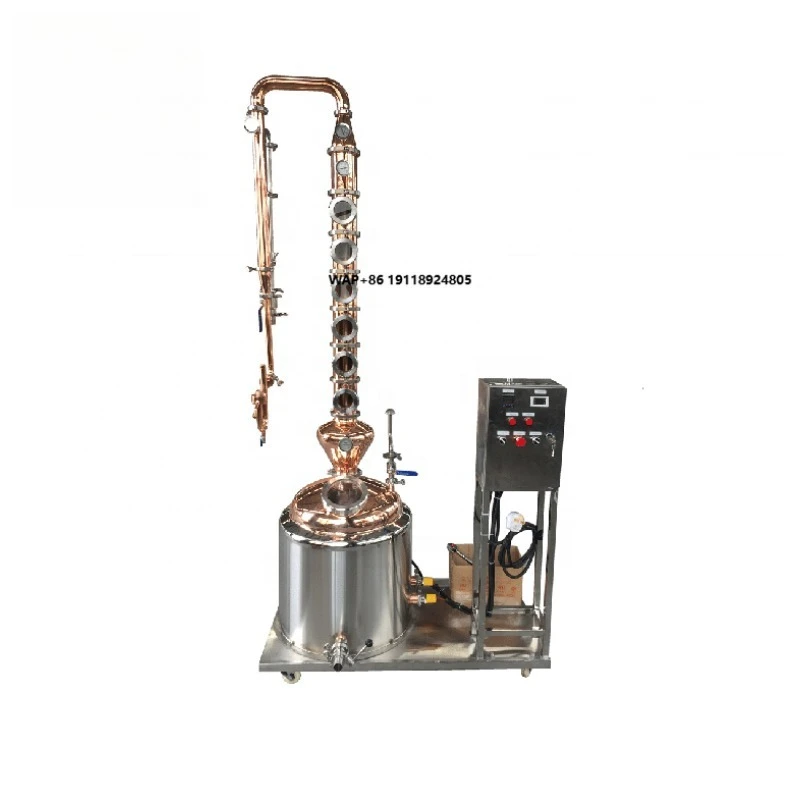 50L 100L 150L 200L Distillery Equipment Copper Distiller Still Alcohol Distillation Machine for Home
