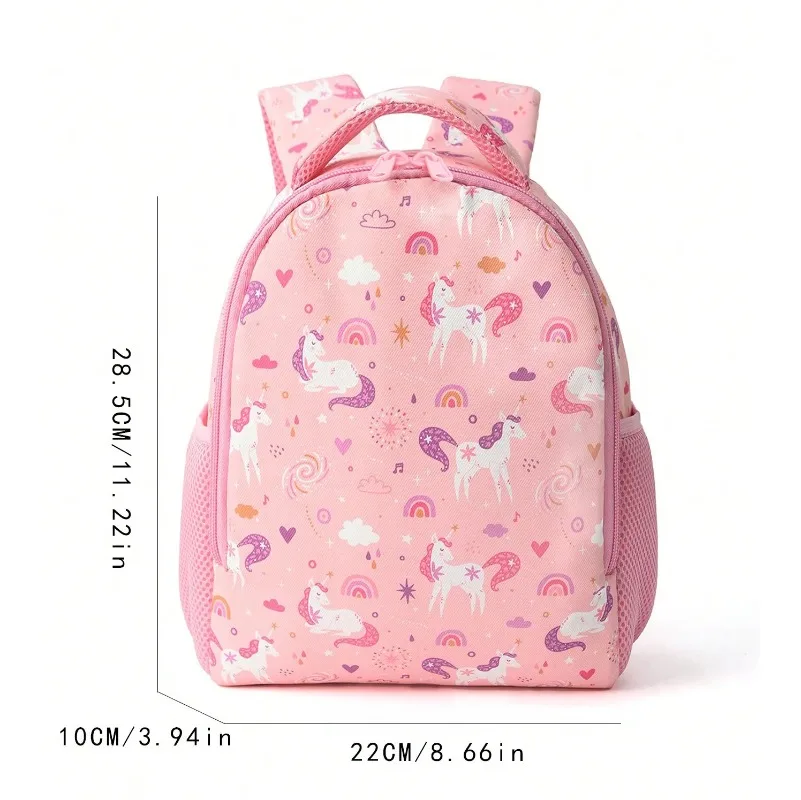 Cross-border Children's Backpack Primary School Student Rainbow School Bag Children's Backpack Travel Lightweight Casual