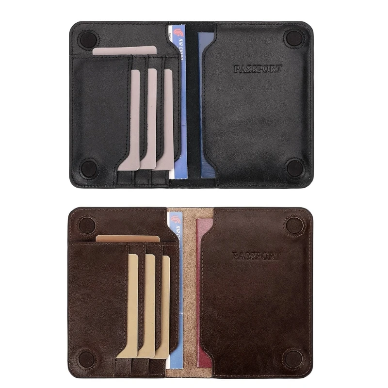 Stylish Holder Durable Wallet Leather Credit Back Card for Business and Vacation