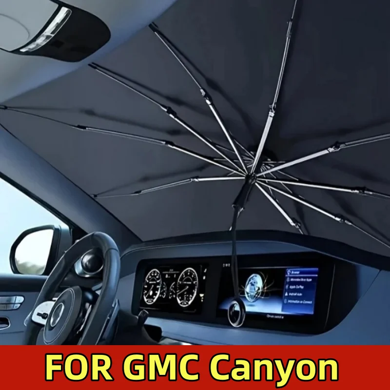 

ДЛЯ GMC Canyon 2015-2025 Автомобильный зонтик, кольцо, солнцезащитный козырек, теплоизоляционное переднее лобовое стекло, внутреннее лобовое стекло, солнцезащитный козырек