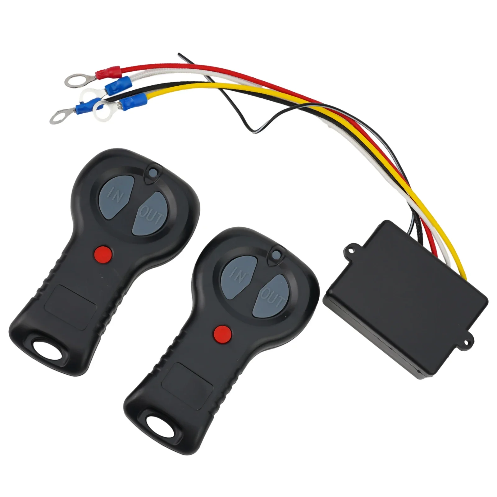 Receiver 12V Wireless Electric Winch Remote Control System For ATV SUVs With Power Input And Output Functions! image 5