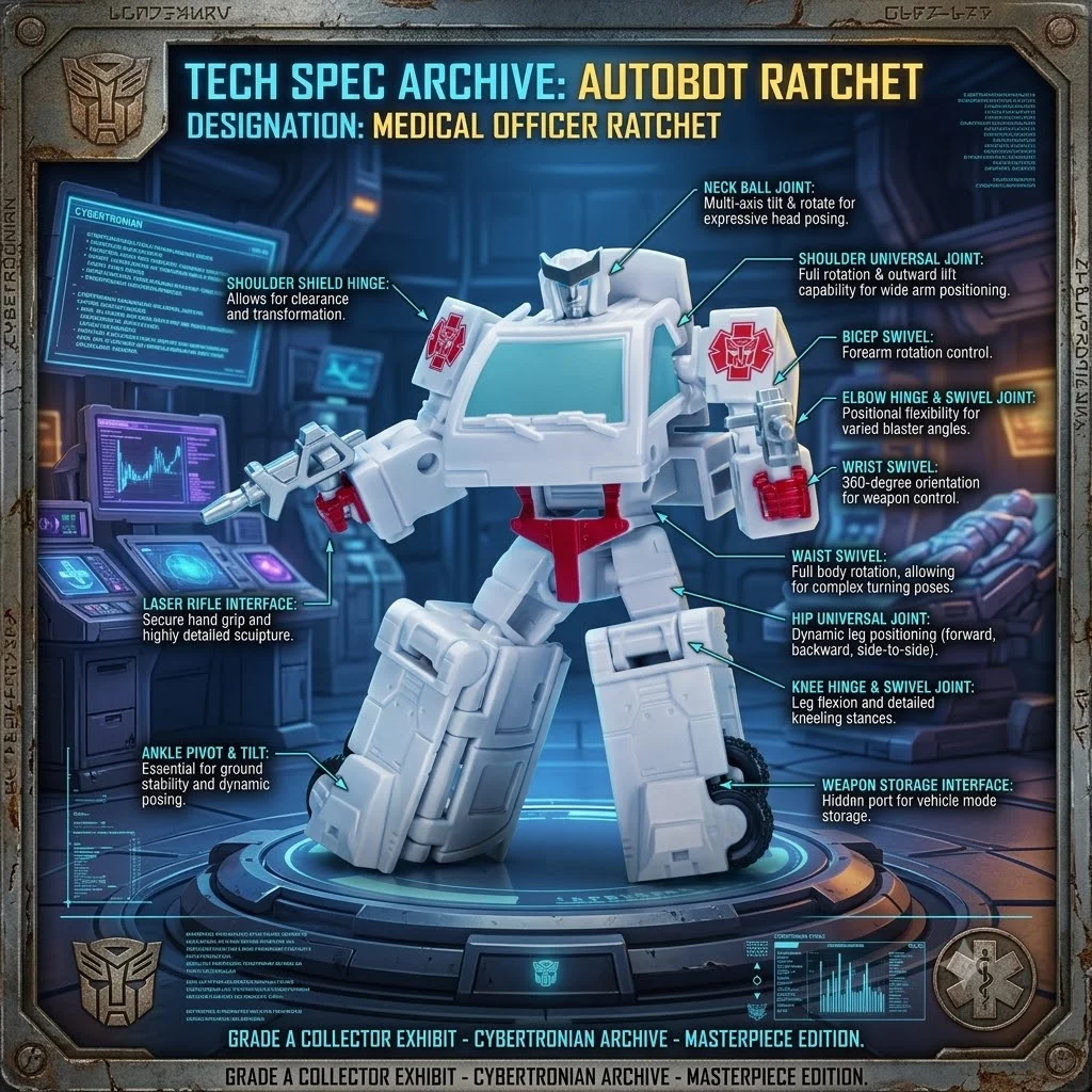 【In Stock】 Transformation Robot SS86 Movie Version Ratchet Core Class 100% Original Action Figure Toys Collection Gift
