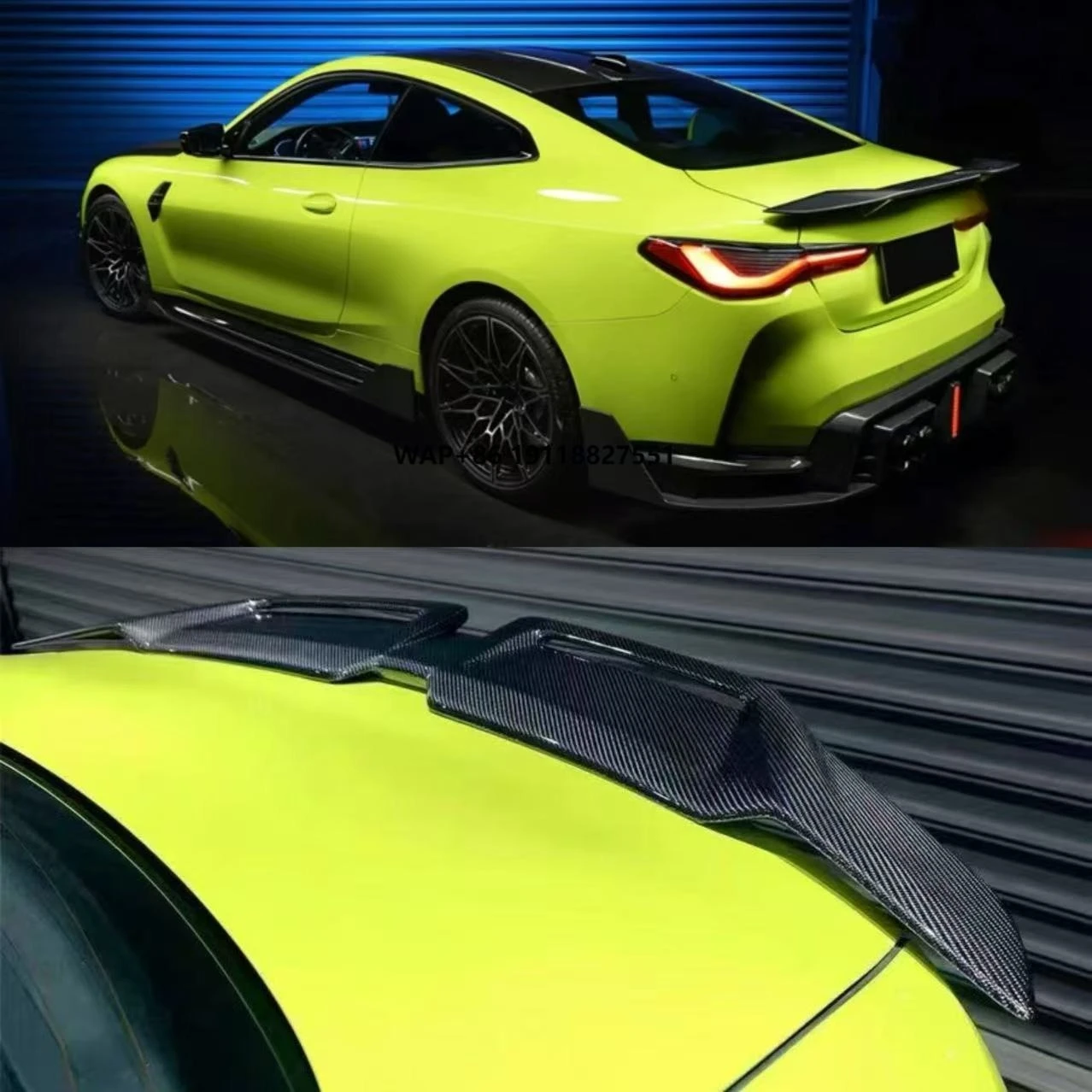 

Carbon Fiber Rear Spoiler Tail Wing Body Kit Car Auto Parts Accessories for M4 G82 G22