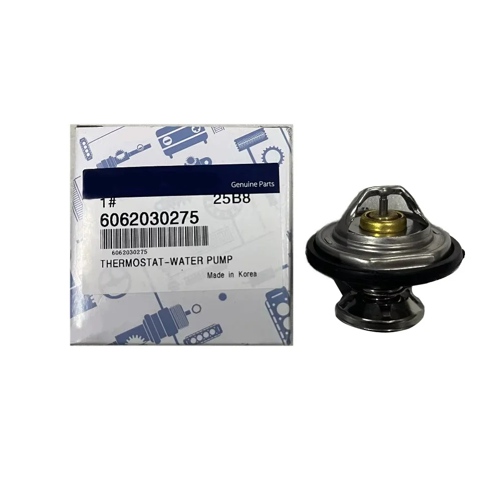 Genuine New Thermostat 6062030275 For Ssangyong Actyon Kyron Rexton Rodius 2.0T 2.7T 60620-30275