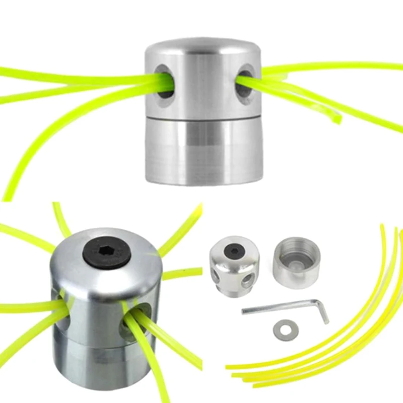[ZY]Universal Aluminum Trimmer Head With Four Trimmer Lines For Brush Cutter Grass Trimmer[ZY]