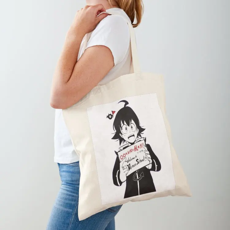 

Welcome to Demon School! Iruma-kun Tote Bag bag for beach woman shopping bag the tote tote university