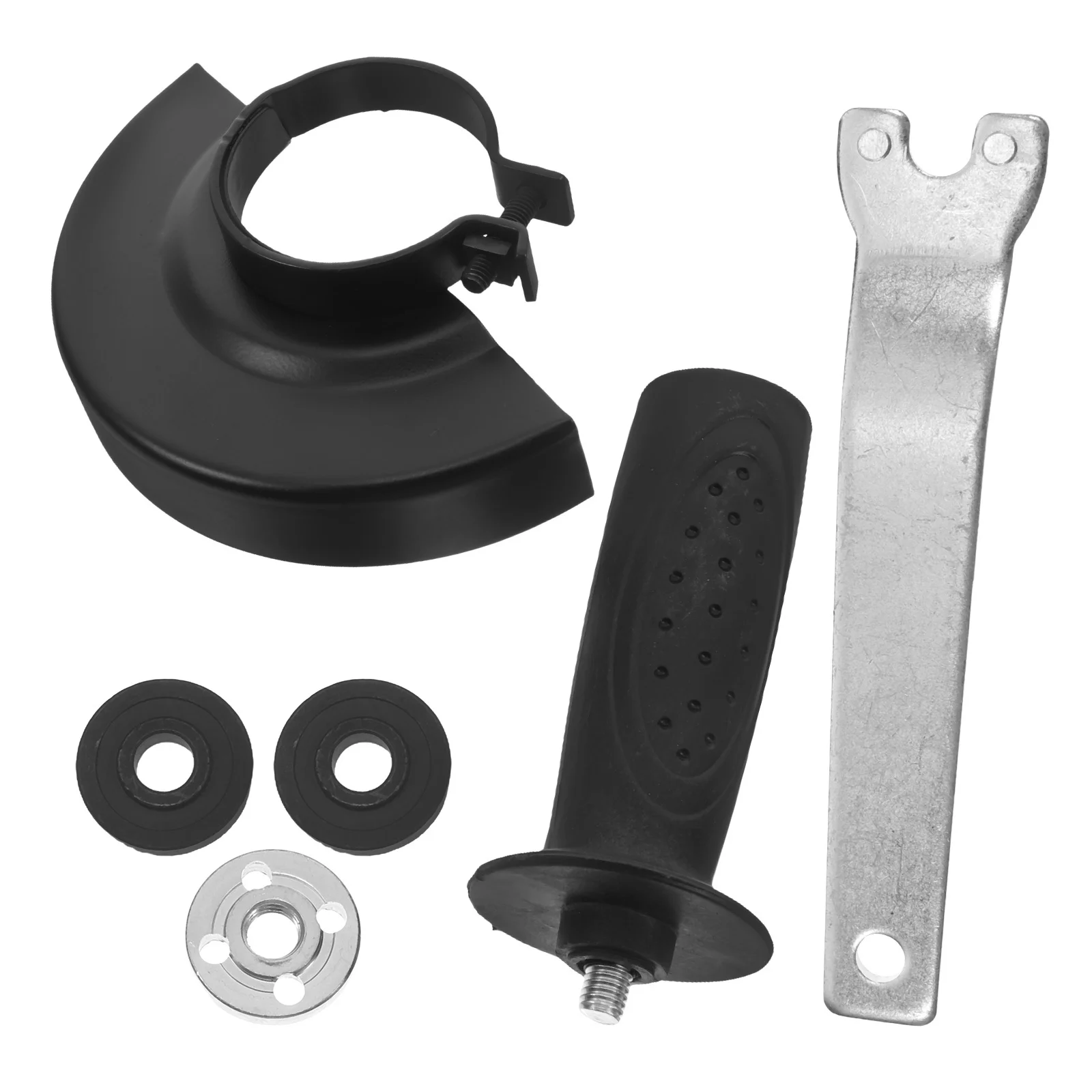 

6Pcs Angle Grinder Shield Covers 10Mm Drill Bit Holder 14Mm Nut Triangle Fastening Structure for Stable Polishing and Cutting