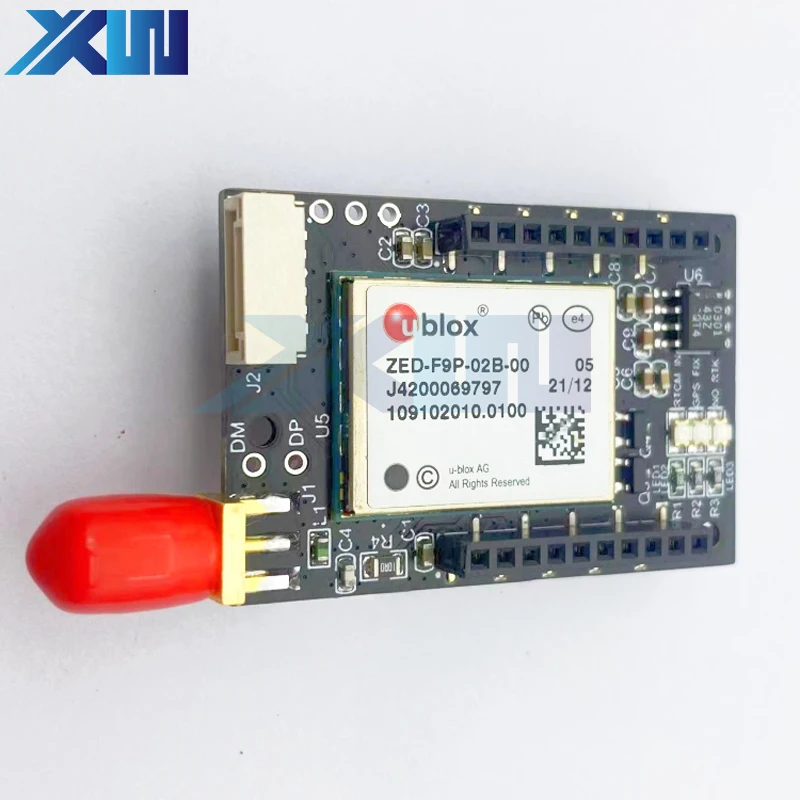 U-blox ZED-F9P-02B-00 글로벌 포지셔닝 시스템, GNSS 고정밀 RTK 비행 제어 드론 zed-F9P GNSS 보드