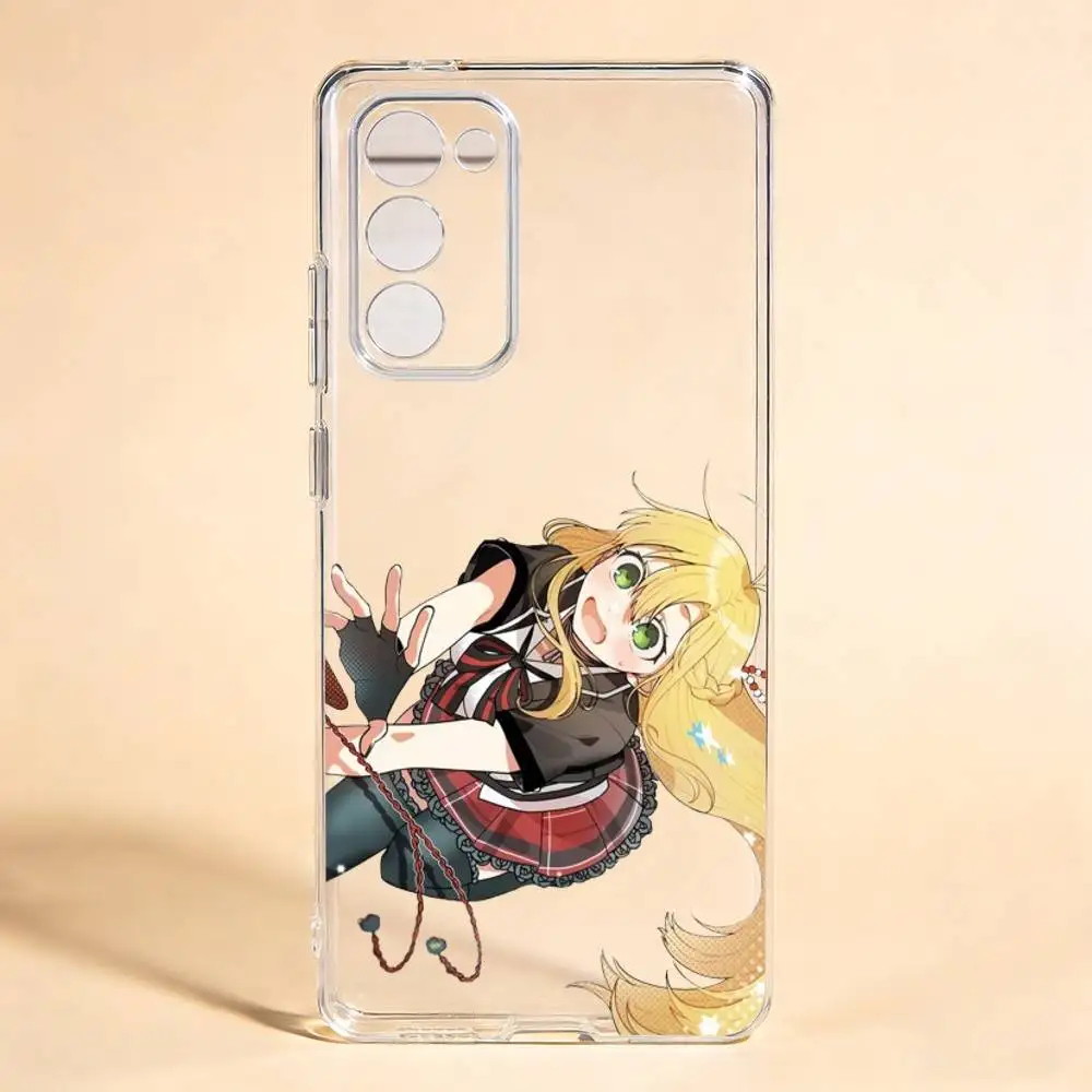 Tsurumaki Maki Cute  For Samsung Galaxy S24 S25 S23 S22 S21 Transparent Cover Phone Case