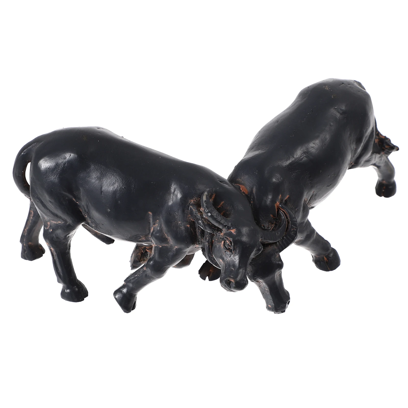 

1pc Vivid Calf Figurines Durable Desktop Decor Micro Landscape Adornment Mini Farm Ornament Chic Design Practical Crafts