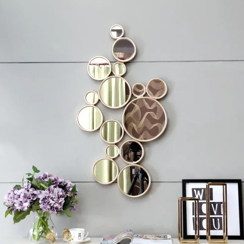 

Body Mirrors Decorative Wall Adhesive Flexible Mirror Boho Decoration Korean Interior Hand Large Full Home Espejo Room Decor Big