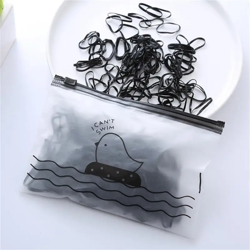 

A52E Flexible Hair Ties Hair Bands Rubber Ties For Work Fitness and Travel Hairstyle