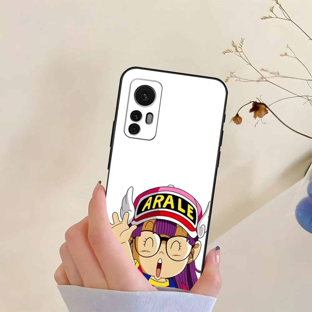 Capa traseira do Dr. Slump Arale Cartoon, Capa de telefone para Xiaomi 13, 12, 11T, 11, 9T, 8, 9SE, 11i Lite, Ultra Note10, Poco F3, M3, M4, GT Pro X4