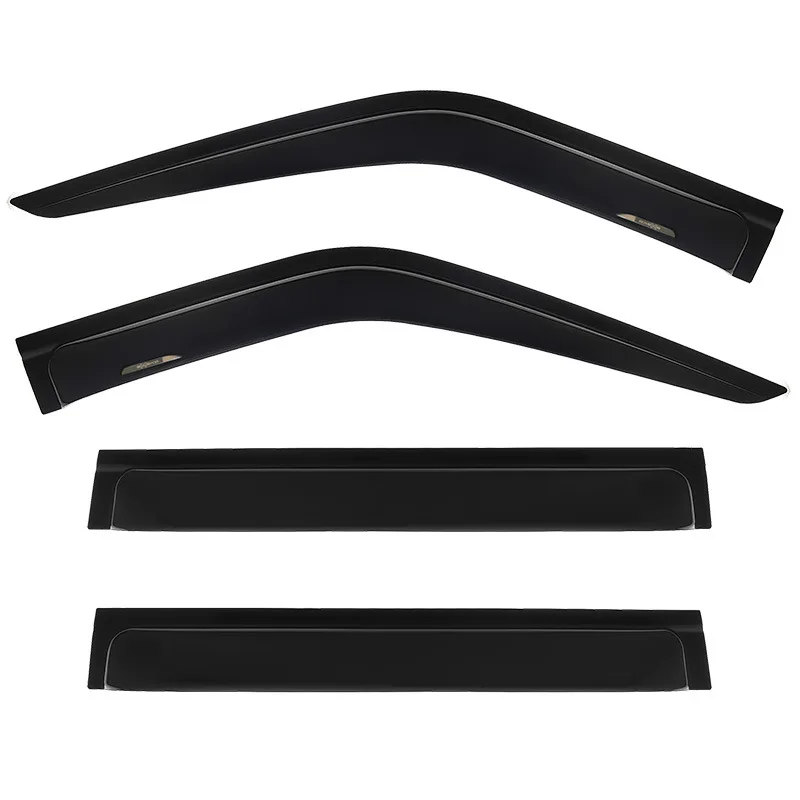 4-Piece Black Window Visors Rain Deflectors for BAO 5 2023+ - Image 6