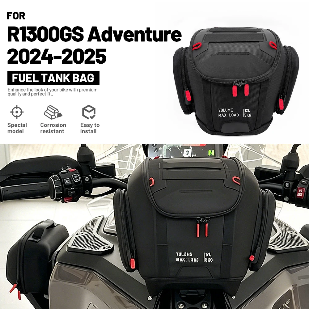 Motorcycle Accessories For BMW R1300GS Adventure Fairing Left Right Durable Waterproof Cowl Bags Luggage Storage Bag Black Kit