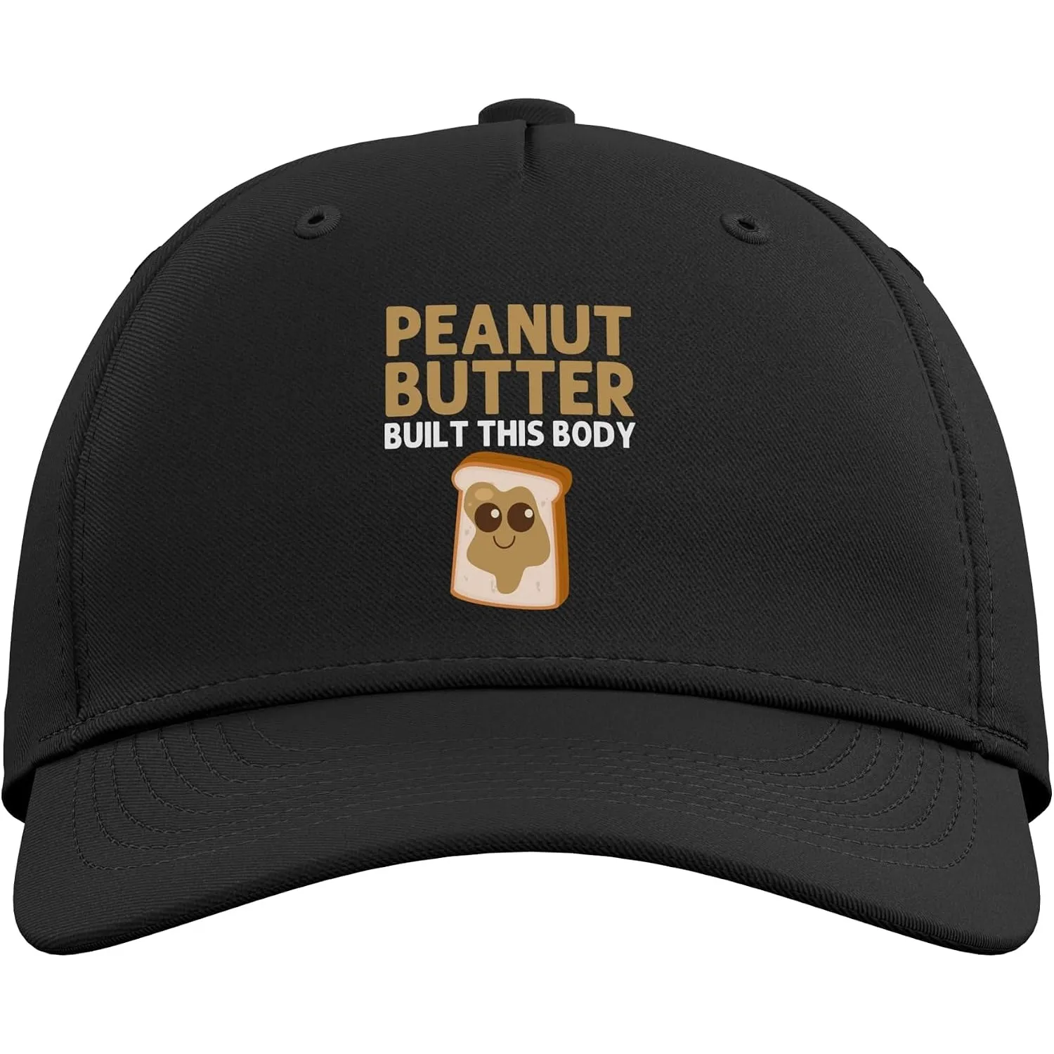 Funny Peanut Butter Art for Men Women Matching Besties Adjustable Baseball Hat