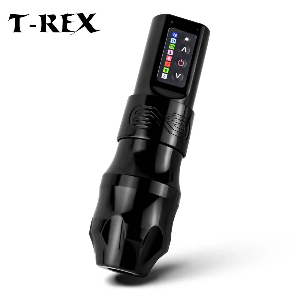 

T-Rex exo Professional Wireless Tattoo Pen Machine Powerful Coreless Motor 2400mAh Battery Beginners For Body Artist