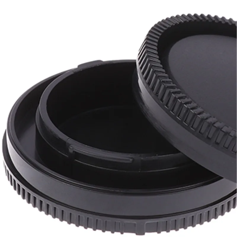 NEX7 NEX5 NEX3 A7 A7R2 플라스틱 카메라 렌즈 캡 방진 커버와 호환되는 E-마운트 용 2Pcs 후면 캡