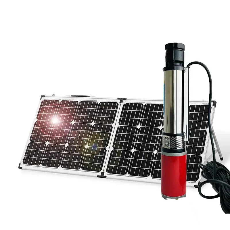 1.5 horsepower/1.1 kW solar agricultural water pump agricultural system