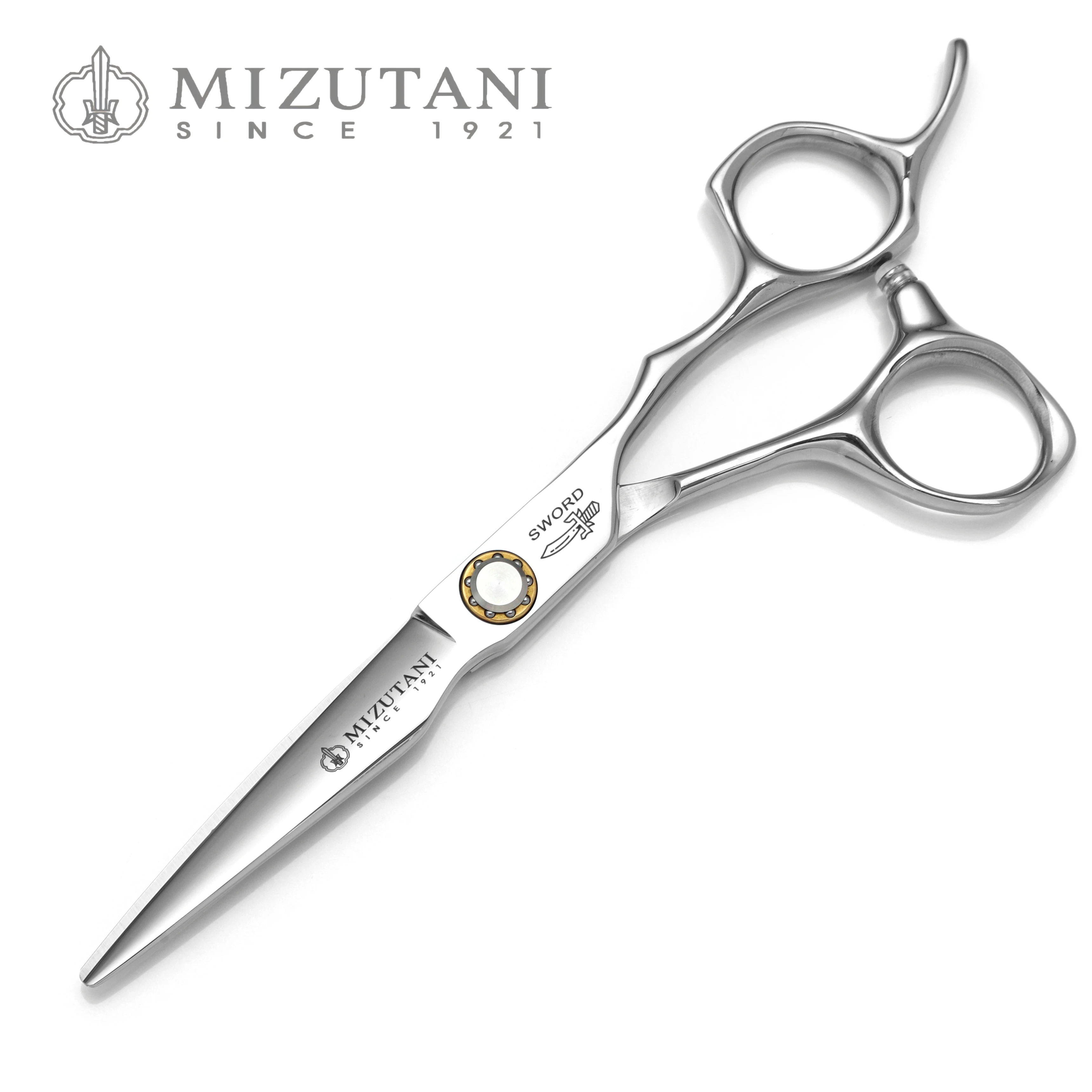 MIZUTANI-profissional cabeleireiro tesouras, diluição tesouras, 440C Aço Máquinas para cortar o cabelo, Acessórios Barbearia, 6,0\