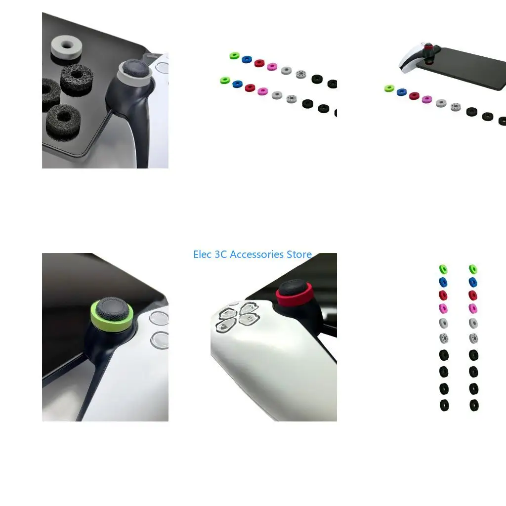 Y51A 20Pcs Auxiliary Rings Aim Assist Rings for Game Controller