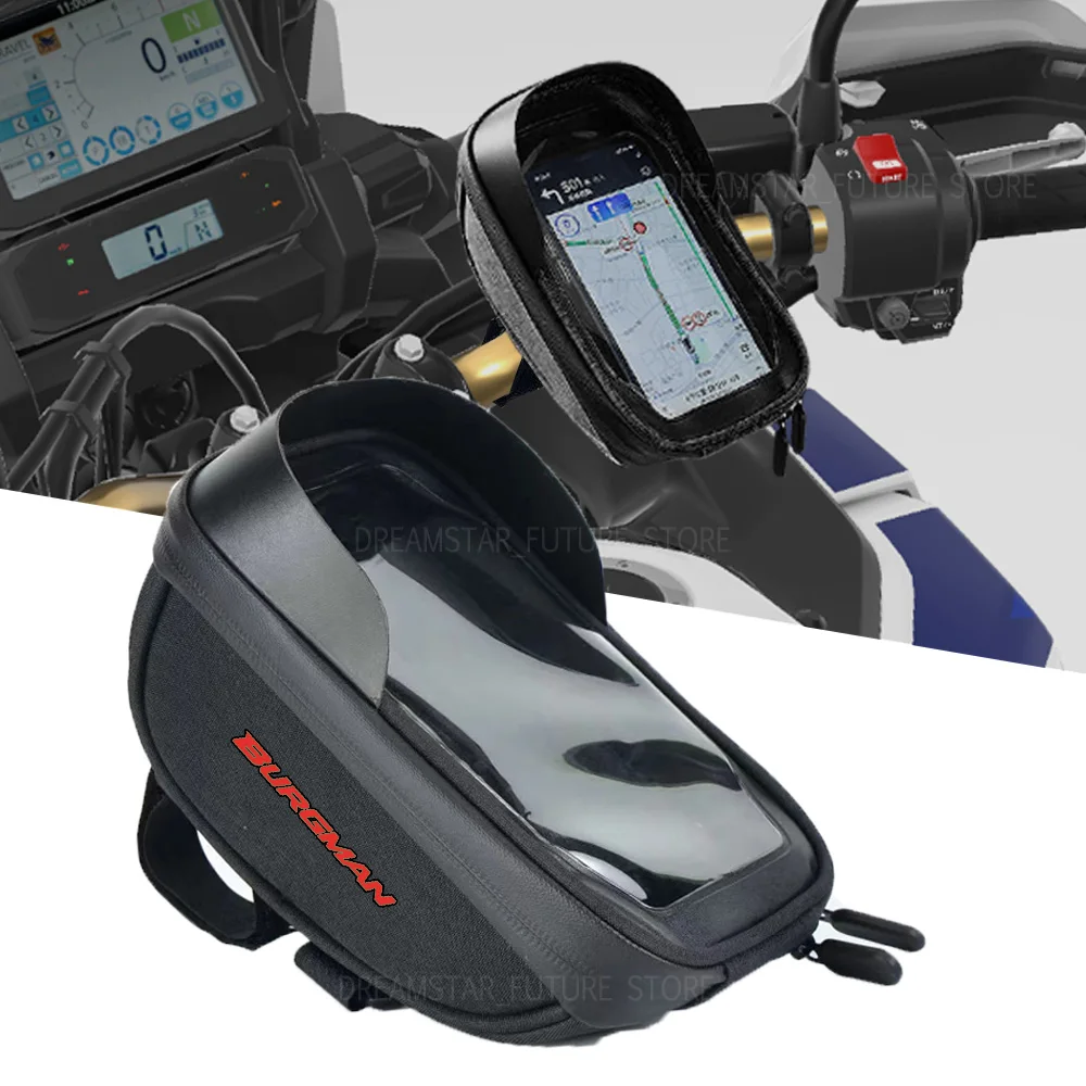 

For Burgman AN 125 200 250 650 Executive 2000-2023 2020 Accessories Motorcycle Waterproof travel navigation bag