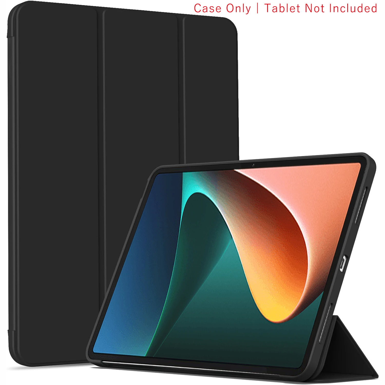 Tri-fold Flip Case Voor Xiaomi Pad 5/Pad 5 Pro 11inch 2021 Magnetische Stand PU Lederen Beschermhoes Auto Sleep/Wake up