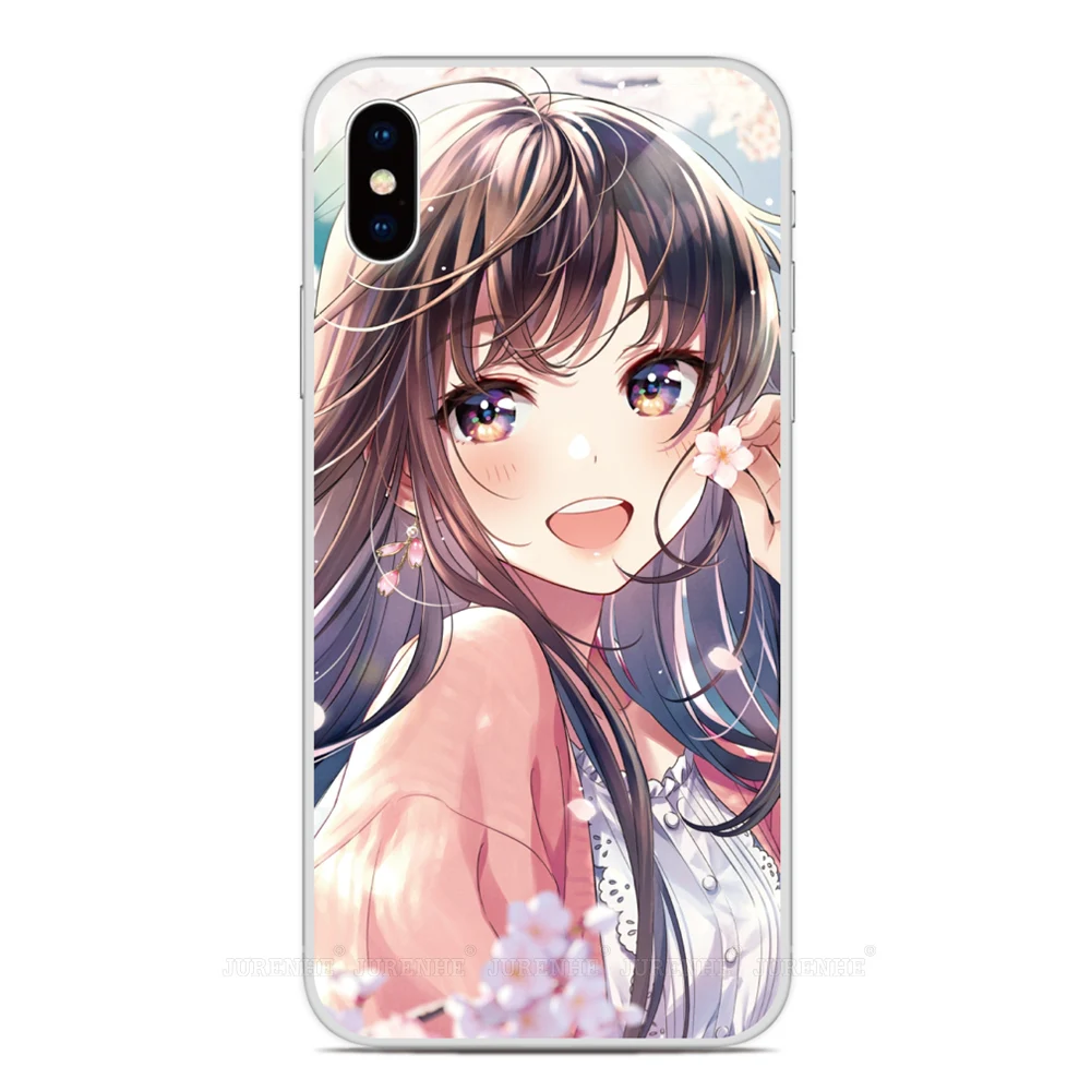 Anime Girl Case For Cubot Max 5 3 A1 A10 P80 P60 P50 X30 X50 X70 C30 Note 40 50 21 Hafury V1 Nothing Phone 2A CMF 1 2 Cover